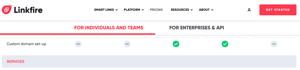 linkfire-sub-menu-example