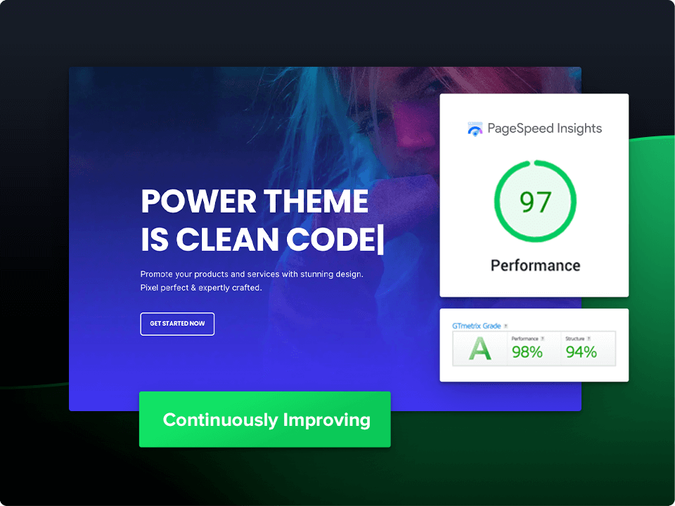 POWER Pro Theme by maka Agency